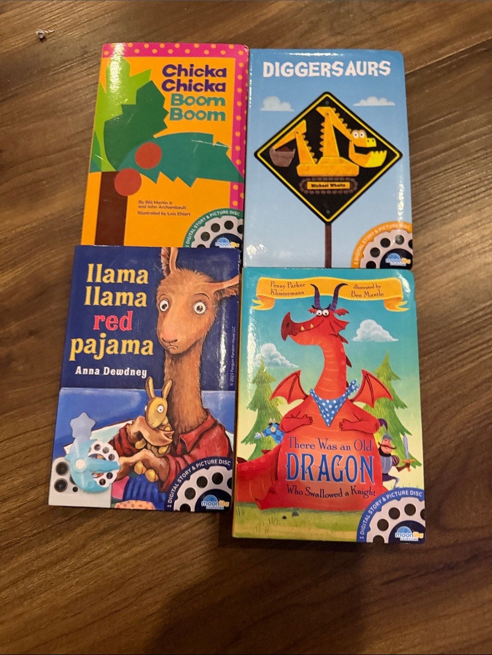 Moonlite storytime book reel bundle (set of 4)